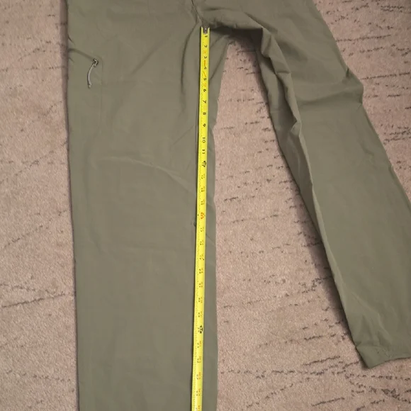 Eastern Mountain Sports (EMS) hiking pants,   olive green, 8R, Preowned - Picture 14 of 16